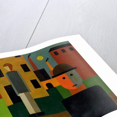 Factories, 1926 by Franz W. Seiwert