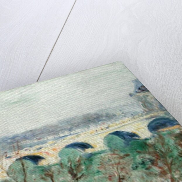 The Pont Royal in Paris, 1928 by Lesser Ury