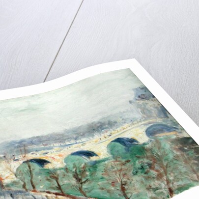 The Pont Royal in Paris, 1928 by Lesser Ury