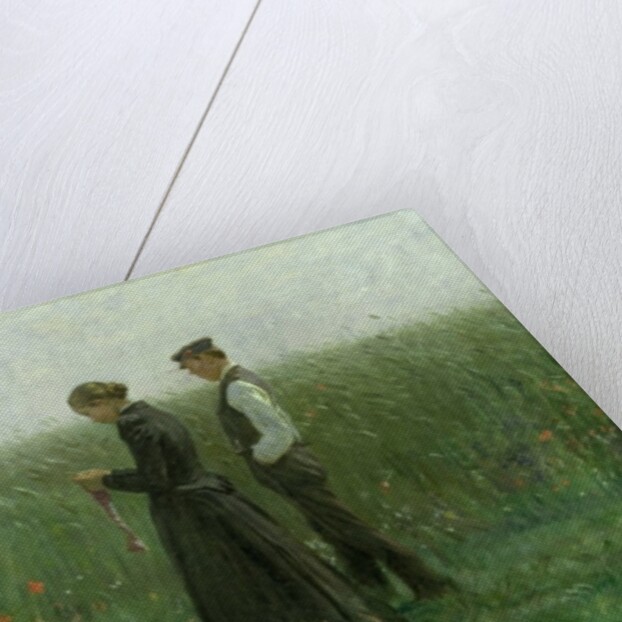 Sunday Afternoon, 1893 by Leopold Karl Walter von Kalckreuth