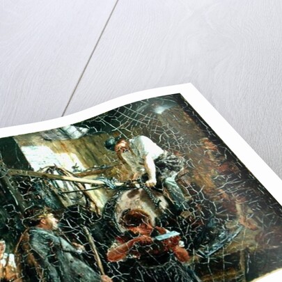 The Knife Grinder at the Forge in Hofgastein, 1881 by Adolph Friedrich Erdmann von Menzel