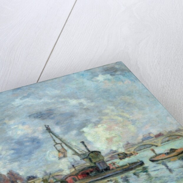 At the Quay de Bercy in Paris, 1874 by Jean Baptiste Armand Guillaumin