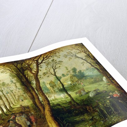 The Castle in the Marsh by Adriaen Pietersz. van de Venne