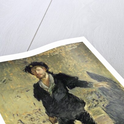 Jean Baptiste Faure in the Opera 'Hamlet' by Ambroise Thomas, 1877 by Edouard Manet