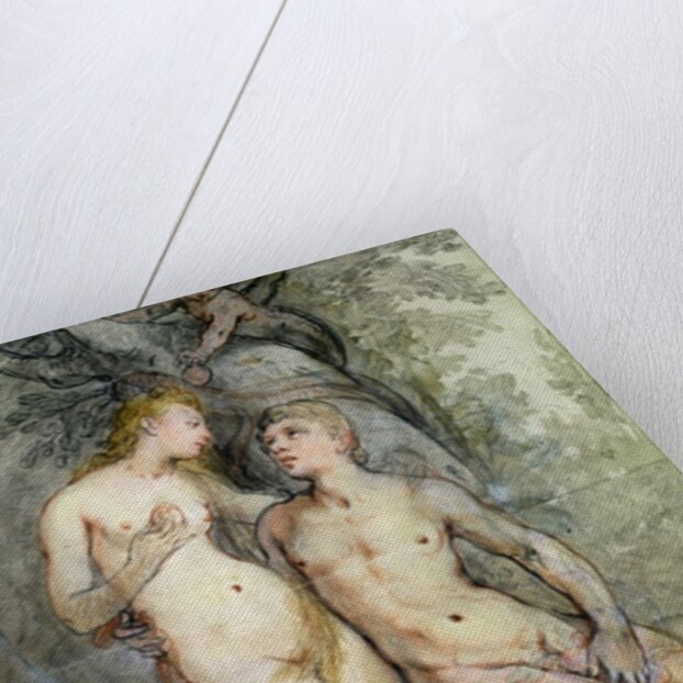 Adam and Eve by Hendrik Goltzius