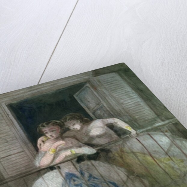 Girls on the Balcony by Constantin Guys