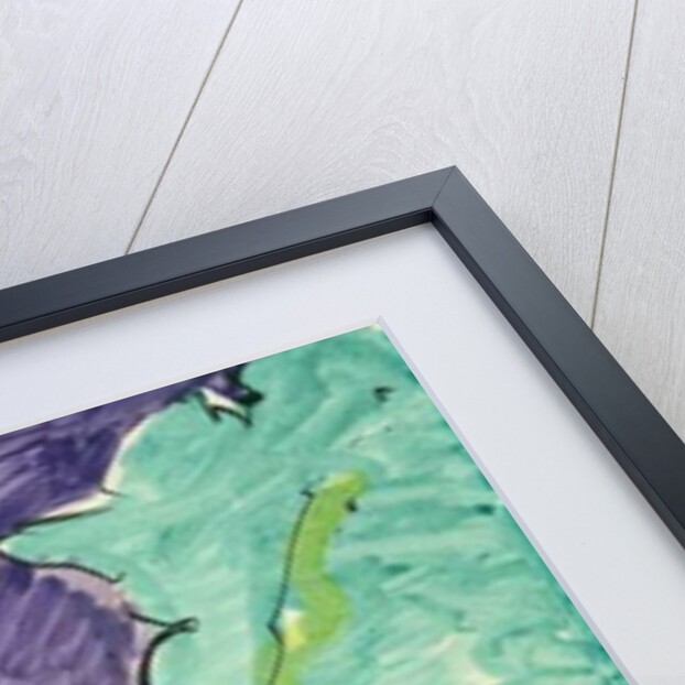 Entrance to a large garden in Dresden, 1905 by Ernst Ludwig Kirchner