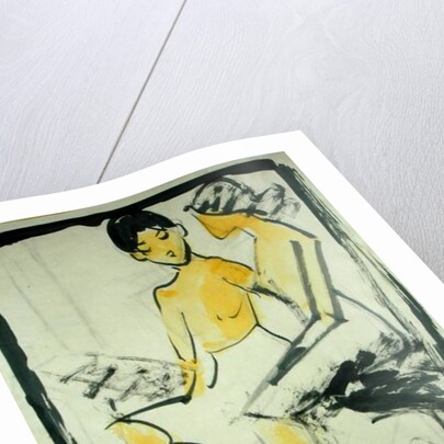 Two Young Girls, c.1911 by Otto Muller or Mueller