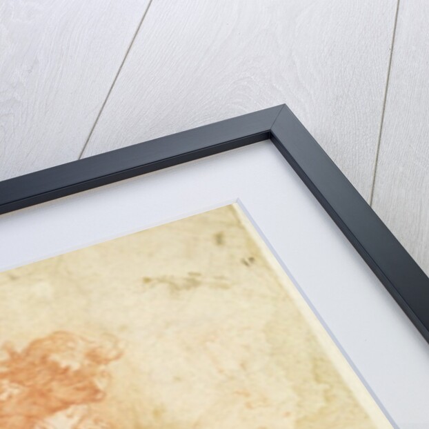 Suspended angel and architectural sketch, c.1600 by Bernardino Barbatelli Poccetti