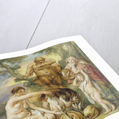 Jupiter as a Child by Jacob Jordaens