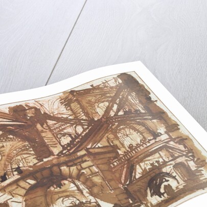 Drawing of an Imaginary Prison by Giovanni Battista Piranesi