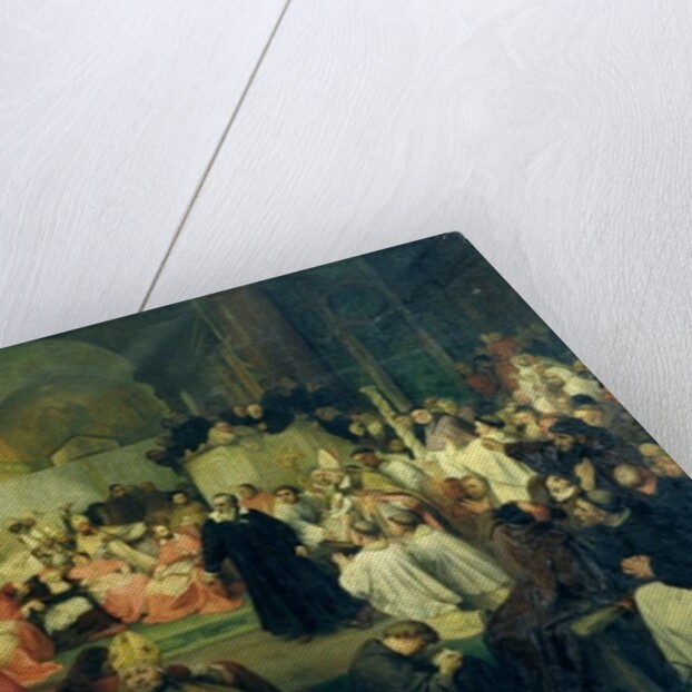 Galilei before the Council, 1861 by Friedrich Karl Hausmann