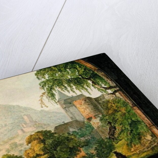 The Four Castles of Neckar Steinach by Carl Philipp Fohr