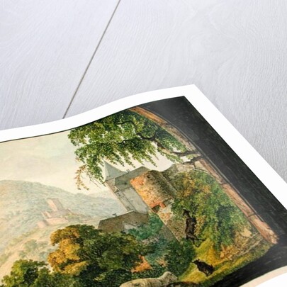 The Four Castles of Neckar Steinach by Carl Philipp Fohr