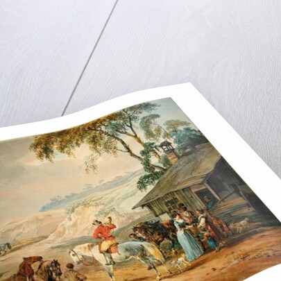 Hunting Party by Wilhelm Alexander Kobell