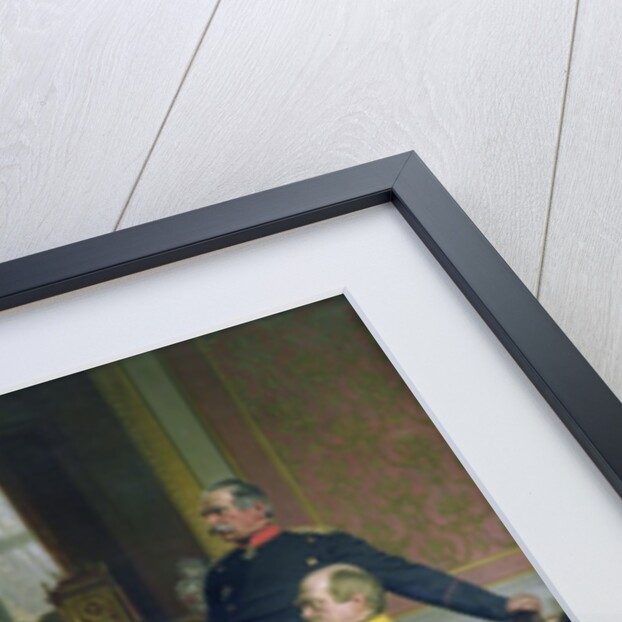 Discussion of a War Strategy in Versailles by Anton Alexander von Werner