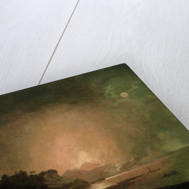 The Eruption of Mount Vesuvius by Joseph Wright of Derby