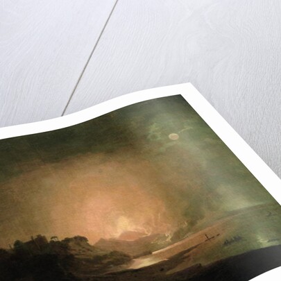 The Eruption of Mount Vesuvius by Joseph Wright of Derby