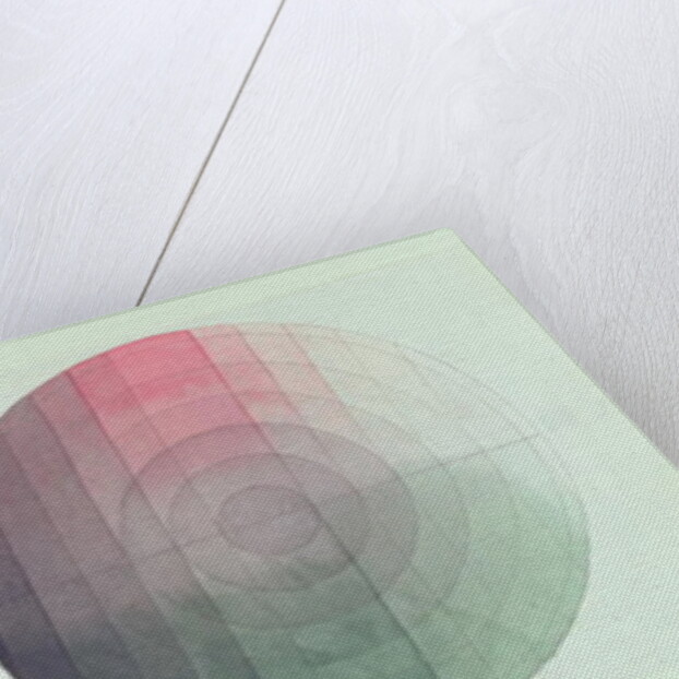 Two studies of the cross section and longitudinal section of a Colour Globe, 1809 by Philipp Otto Runge