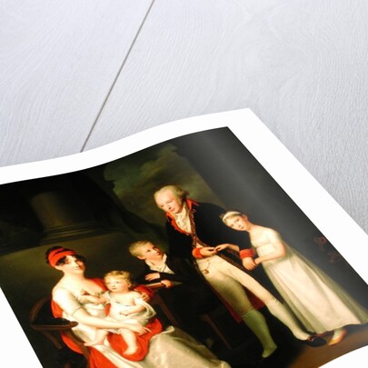 Marc Andre Souchay and His Family, c.1805 by Friedrich Carl Groger