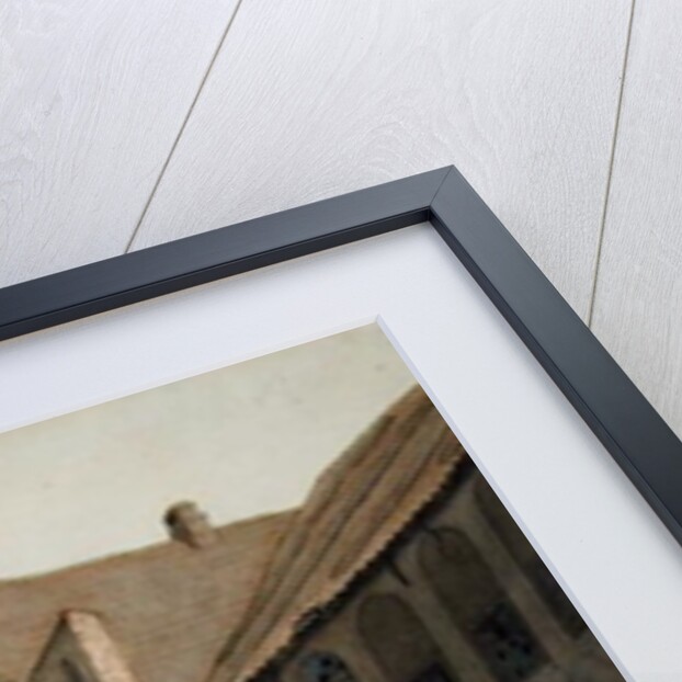 North Side of the St. Johannis Klosters in Hamburg by Johann Martin Gensler