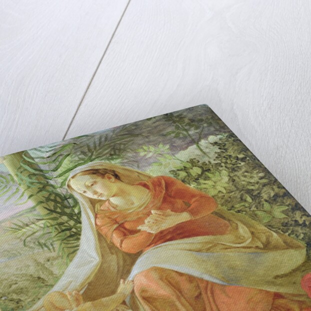 The Virgin from 'Rest on the Flight to Egypt', 1805-06 by Philipp Otto Runge