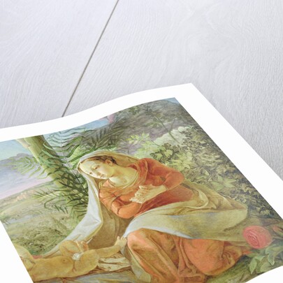 The Virgin from 'Rest on the Flight to Egypt', 1805-06 by Philipp Otto Runge