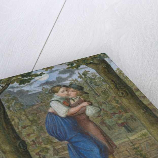 Hermann and Dorothea, 1828 by Julius Oldach