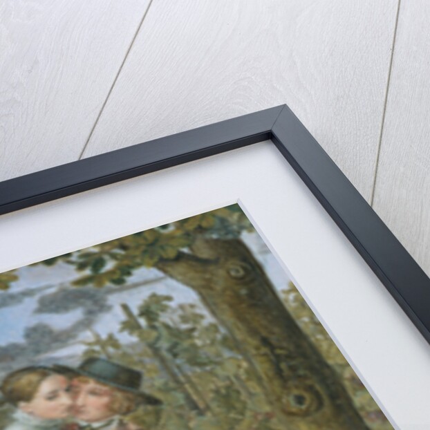 Hermann and Dorothea, 1828 by Julius Oldach