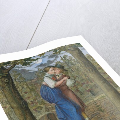 Hermann and Dorothea, 1828 by Julius Oldach