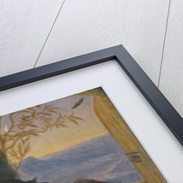 Girl Sleeping by the Fire, 1843 by Rudolph Friedrich Wasmann