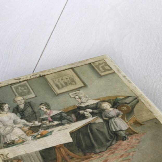 Professor Johannes Classen and Family, 1840 by Carl Julius Milde