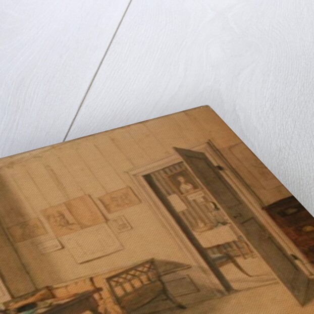 Erwin Speckter in his Munich Home by Carl Julius Milde