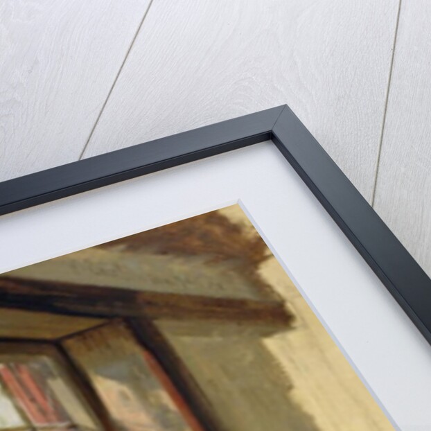 View of the Elbe through a Window, 1838 by Johann Martin Gensler