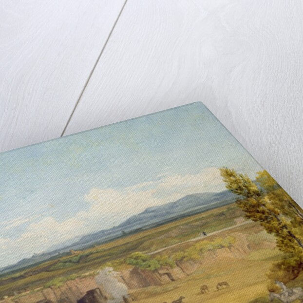 View of the Roman Campagna by Johann Christoph Erhard