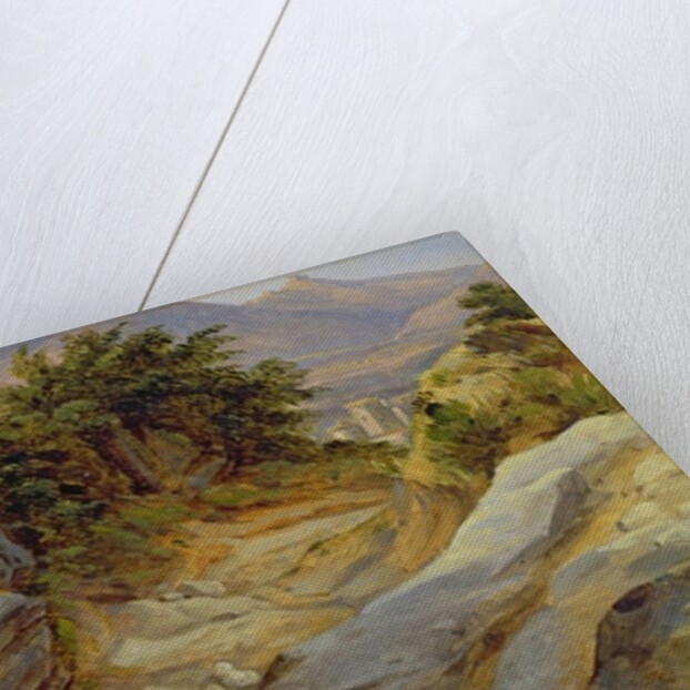 Italian Mountain Landscape, c.1824 by Joachim Faber