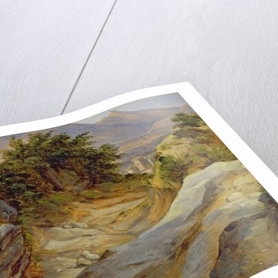 Italian Mountain Landscape, c.1824 by Joachim Faber