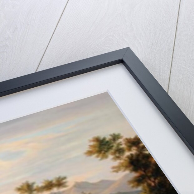 Italian Landscape, 1845 by Joachim Faber