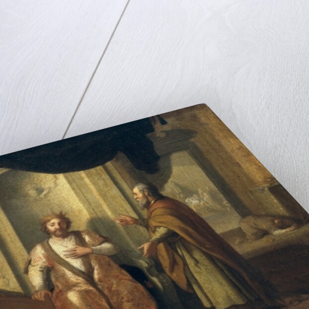 David and Nathan, 1672 by Matthias Scheits