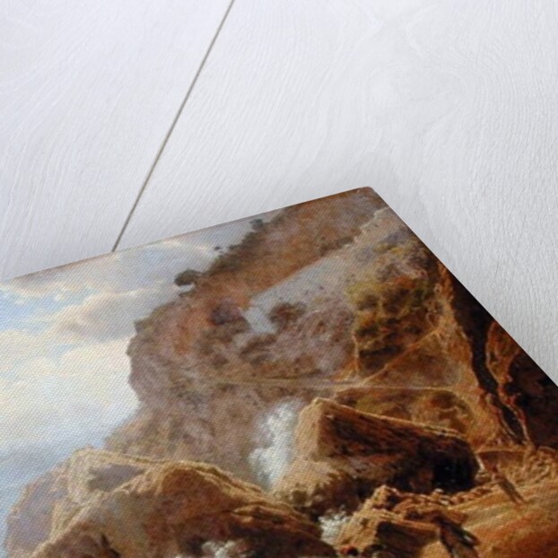 Italian Coastal Landscape, 1844 by Jakob Alt