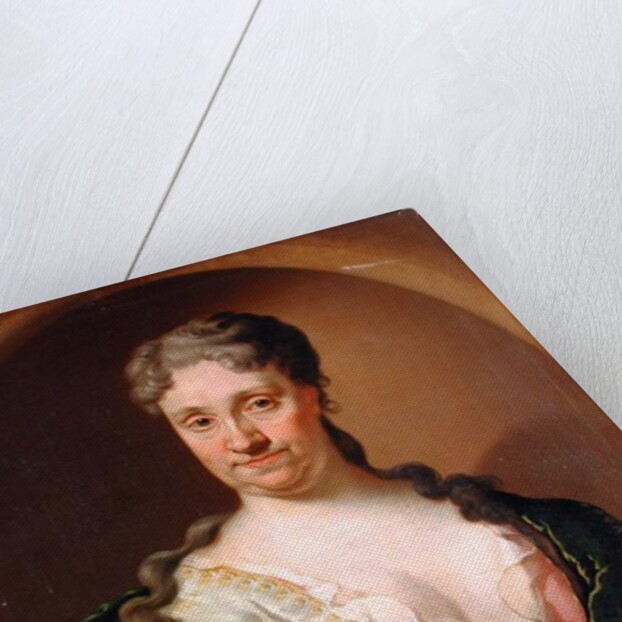 Portrait of Barbara Lutken, 1718 by Anton Paulsen