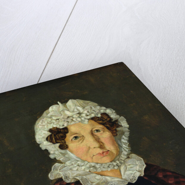 Maria Christine Hubbe, 1830 by Carl Julius Milde