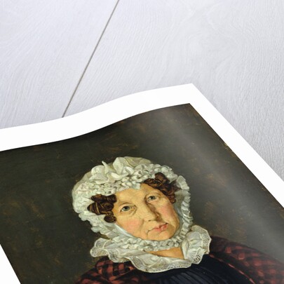 Maria Christine Hubbe, 1830 by Carl Julius Milde