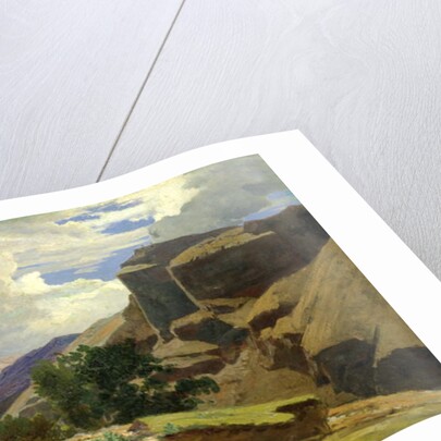 Italian Landscape by Johann Wilhelm Schirmer