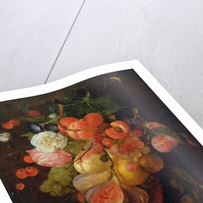 Fruit and Flowers by Jan Davidsz. de Heem