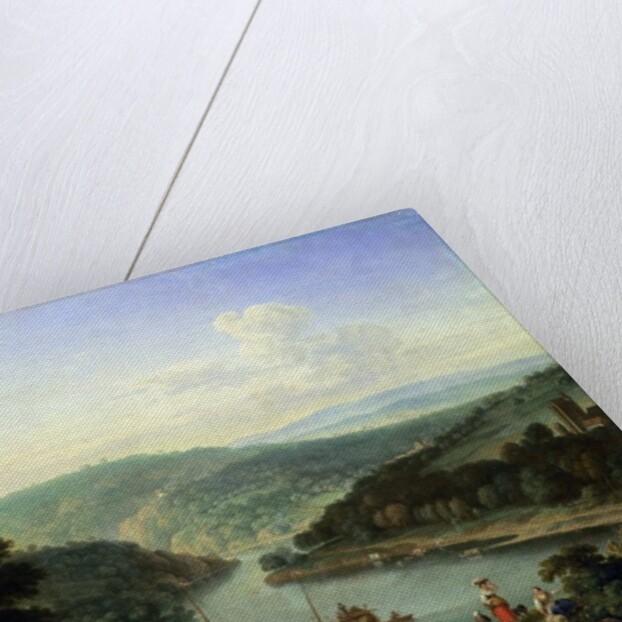 River Landscape, 1697 by Jan van der the Younger Meer