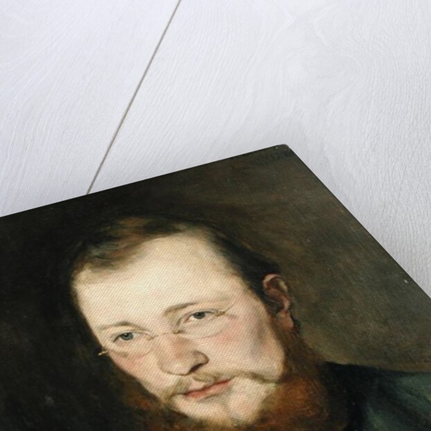 Friedrich Rauert, 1877 by Wilhelm Maria Hubertus Leibl