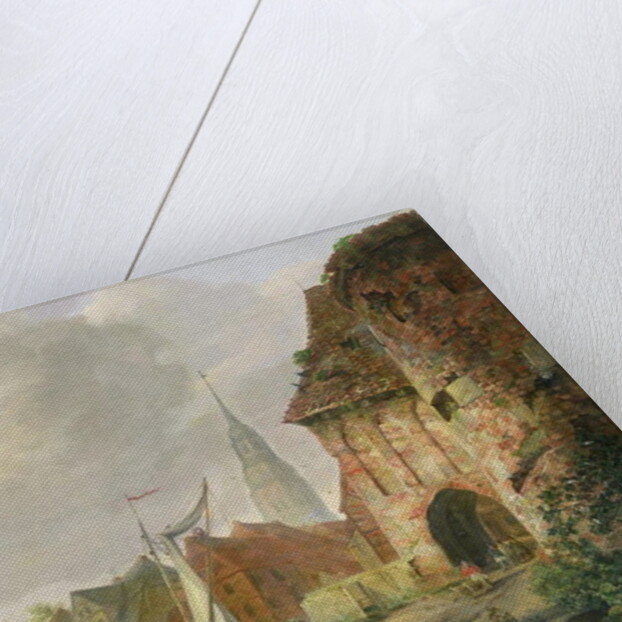 The March Gate in Buxtehude, 1830 by Adolph Kiste