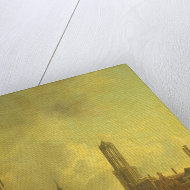 Utrecht Street Scene by Dutch School