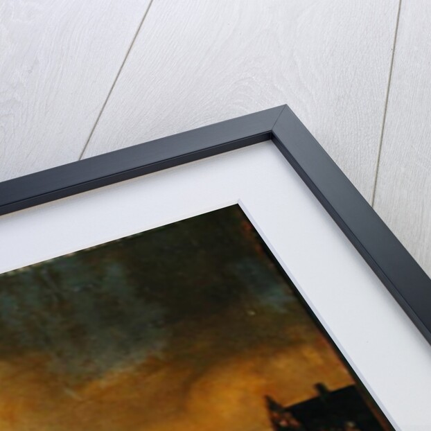 Blaze in Amsterdam by Aert van der Neer